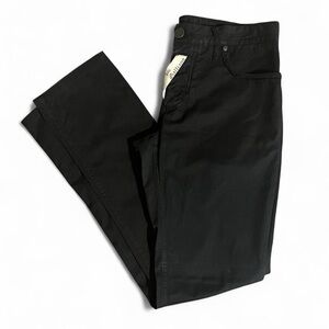 John Galliano Black Slim Straight Leg Pants
